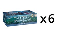 MTG Murders at Karlov Manor PLAY Booster CASE (6 PLAY Booster Boxes)